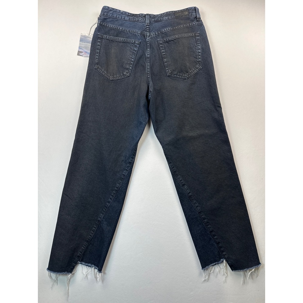AG Twisted Alexxis High Rise Vintage Fit Jeans Jukebox 31 NWT Raw Hem Straight - Picture 4 of 13